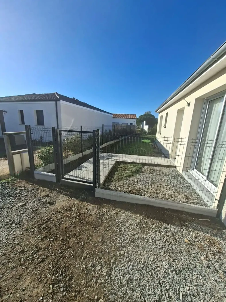 Dallage à Pont Saint Martin (44) pour accès maison 