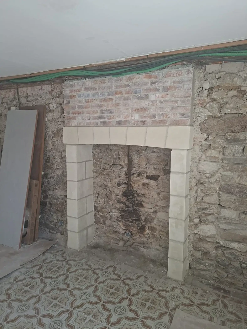Restauration d'une cheminée (Après)
